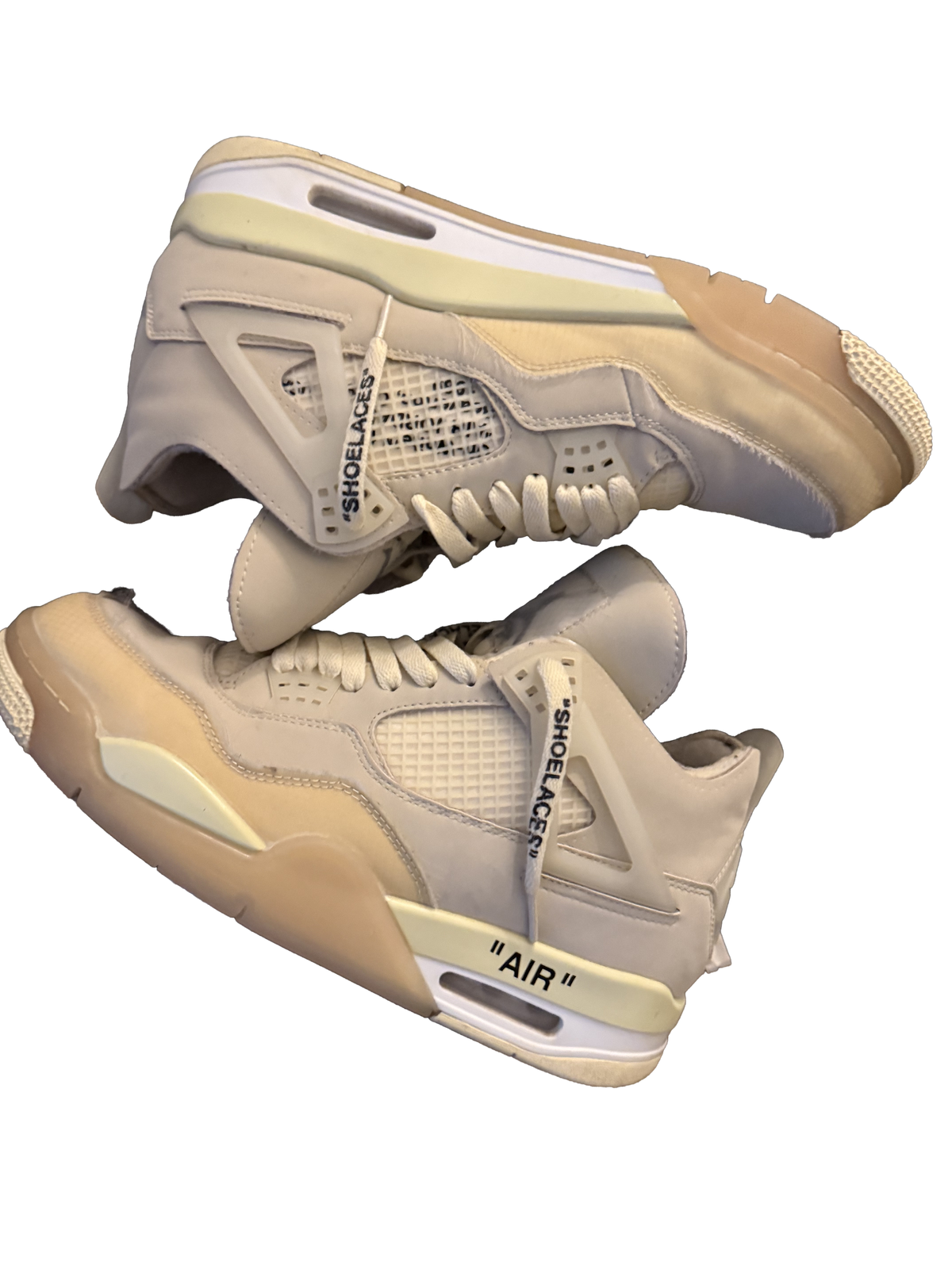 OFFWHITE 4s Size 10