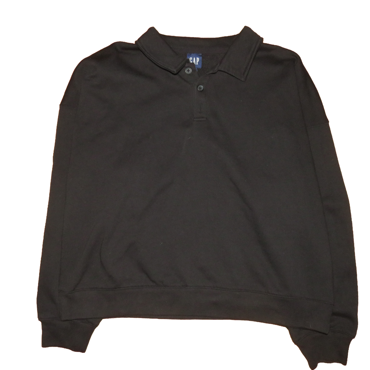 Gap VintageSoft polo sweatshirt